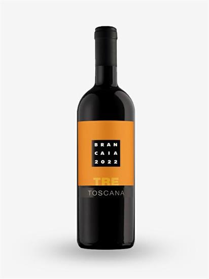 TOSCANA ROSSO IGT 2022 TRE  BRANCAIA LT 0,750