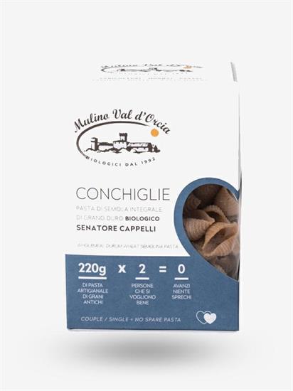 CONCHIGLIE DI SEMOLA INT. BIO MULINO VAL D'ORCIA 220g